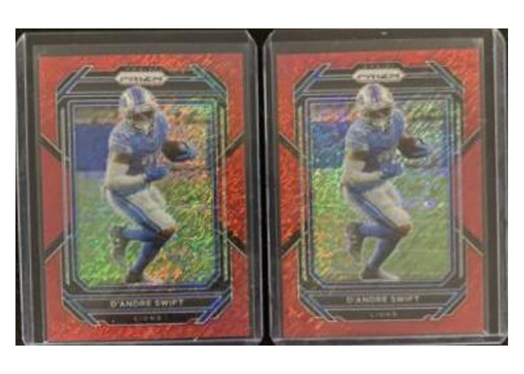 2022 Panini Prizm Base Set D'Andre Swift #96 card