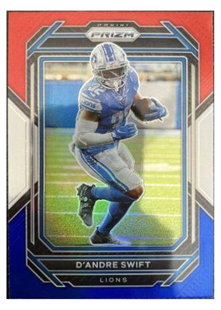 2022 Panini Prizm Base Set D'Andre Swift #96 card