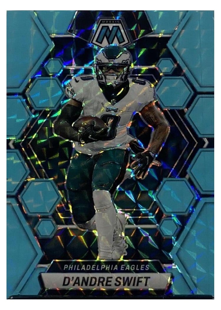 2023 Panini Mosaic Base Set D'Andre Swift #188 card