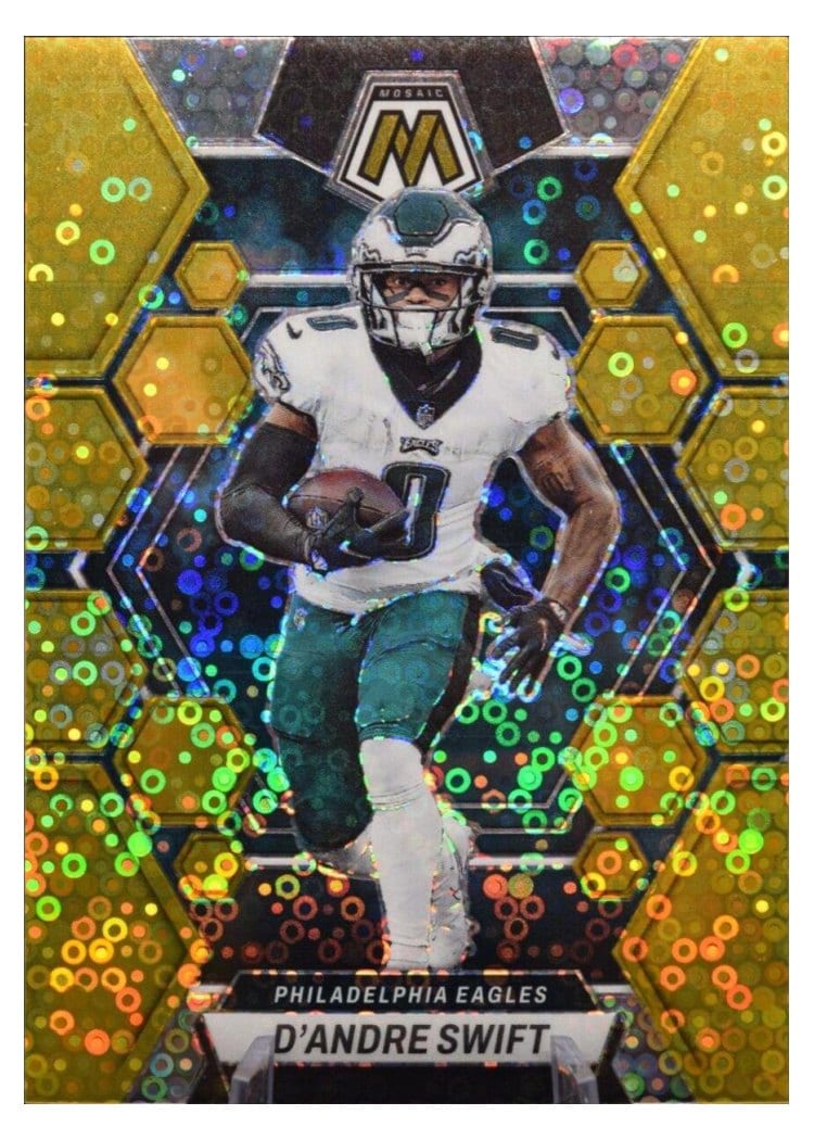 2023 Panini Mosaic Base Set D'Andre Swift #188 card