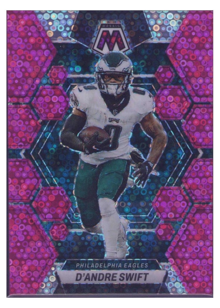 2023 Panini Mosaic Base Set D'Andre Swift #188 card