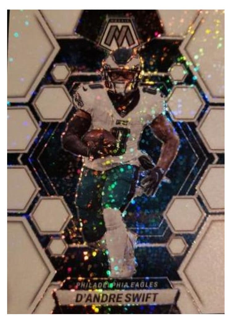 2023 Panini Mosaic Base Set D'Andre Swift White Sparkle #188 card
