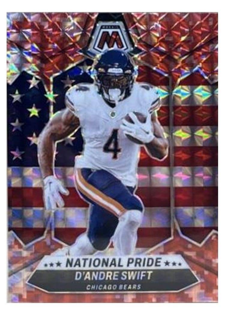 2024 Panini Mosaic Base Set D'Andre Swift #260 card
