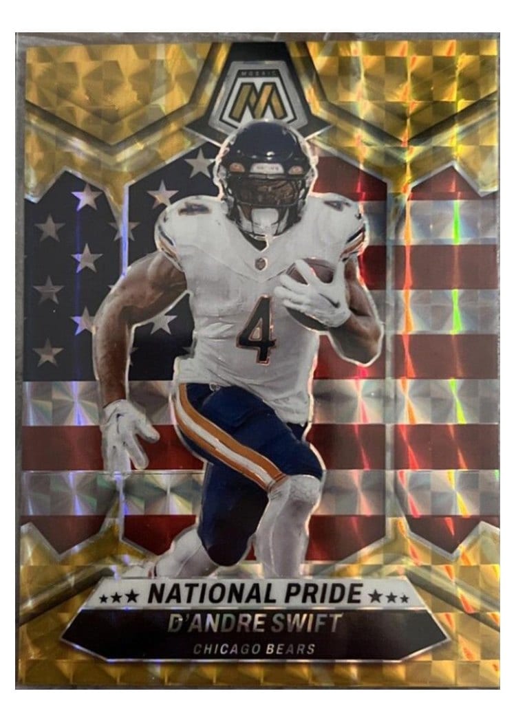 2024 Panini Mosaic Base Set D'Andre Swift #260 card