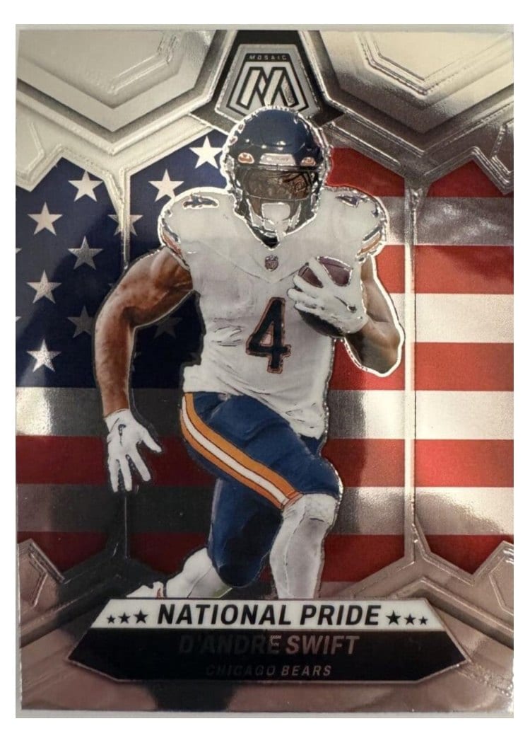 2024 Panini Mosaic Base Set D'Andre Swift #260 card
