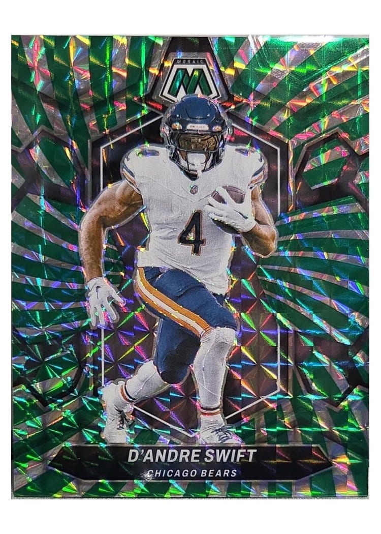 2024 Panini Mosaic Base Set D'Andre Swift #37 card