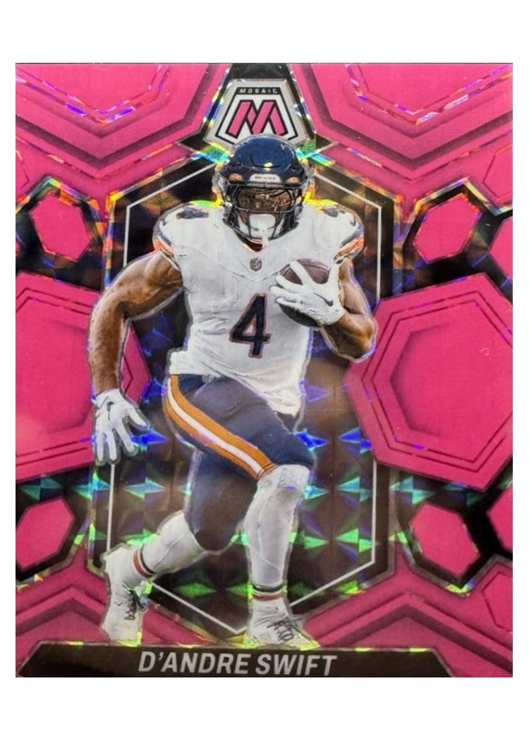 2024 Panini Mosaic Base Set D'Andre Swift #37 card
