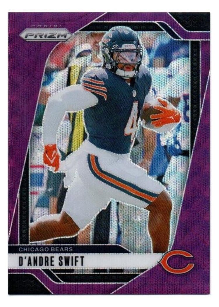 2024 Panini Prizm Base Set D'Andre Swift #47 card