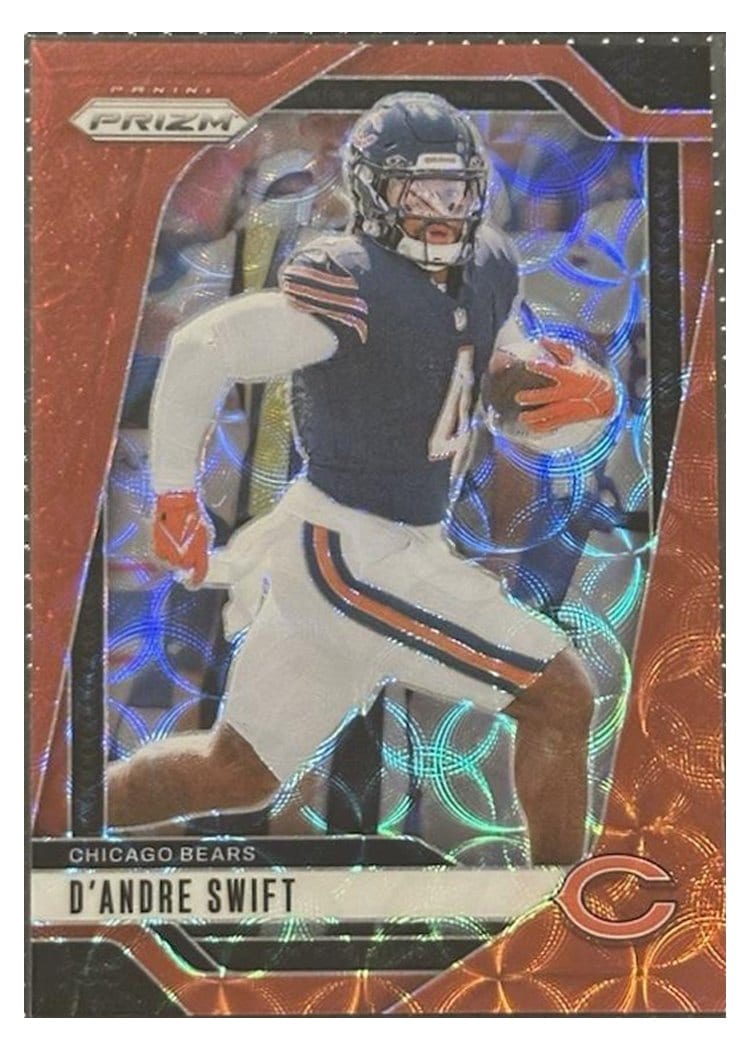 2024 Panini Prizm Base Set D'Andre Swift #47 card