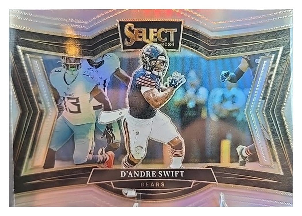 2024 Panini Select Base Set D'Andre Swift Silver Prizm #424 card