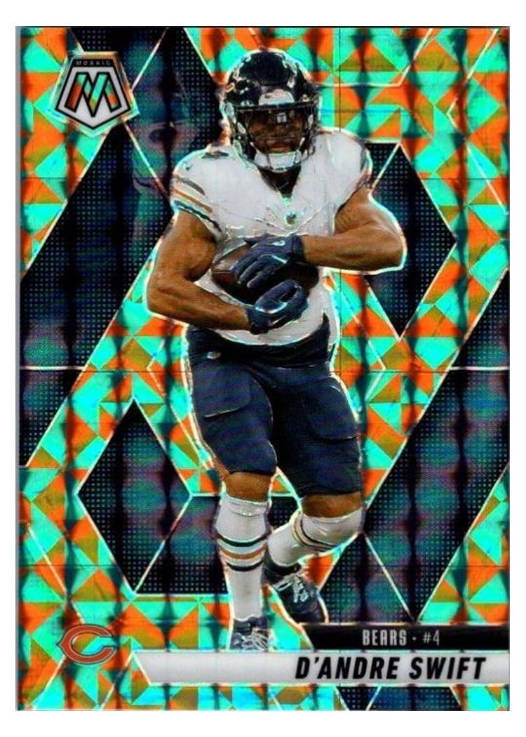 2025 Panini Mosaic Base Set D'Andre Swift #213 card