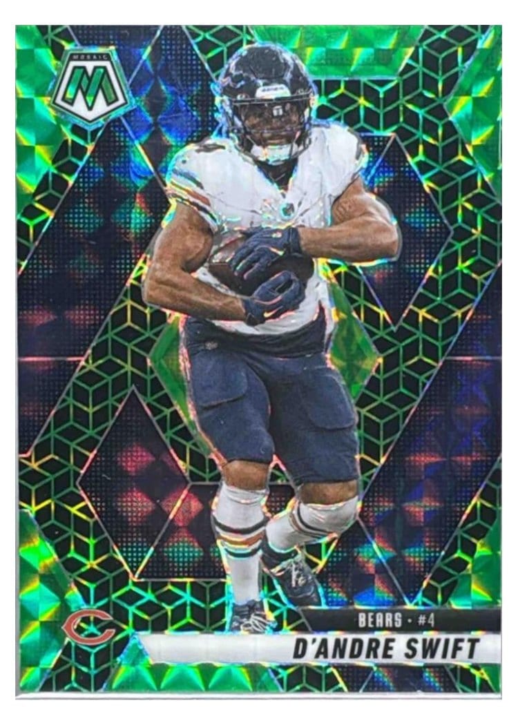 2025 Panini Mosaic Base Set D'Andre Swift #213 card