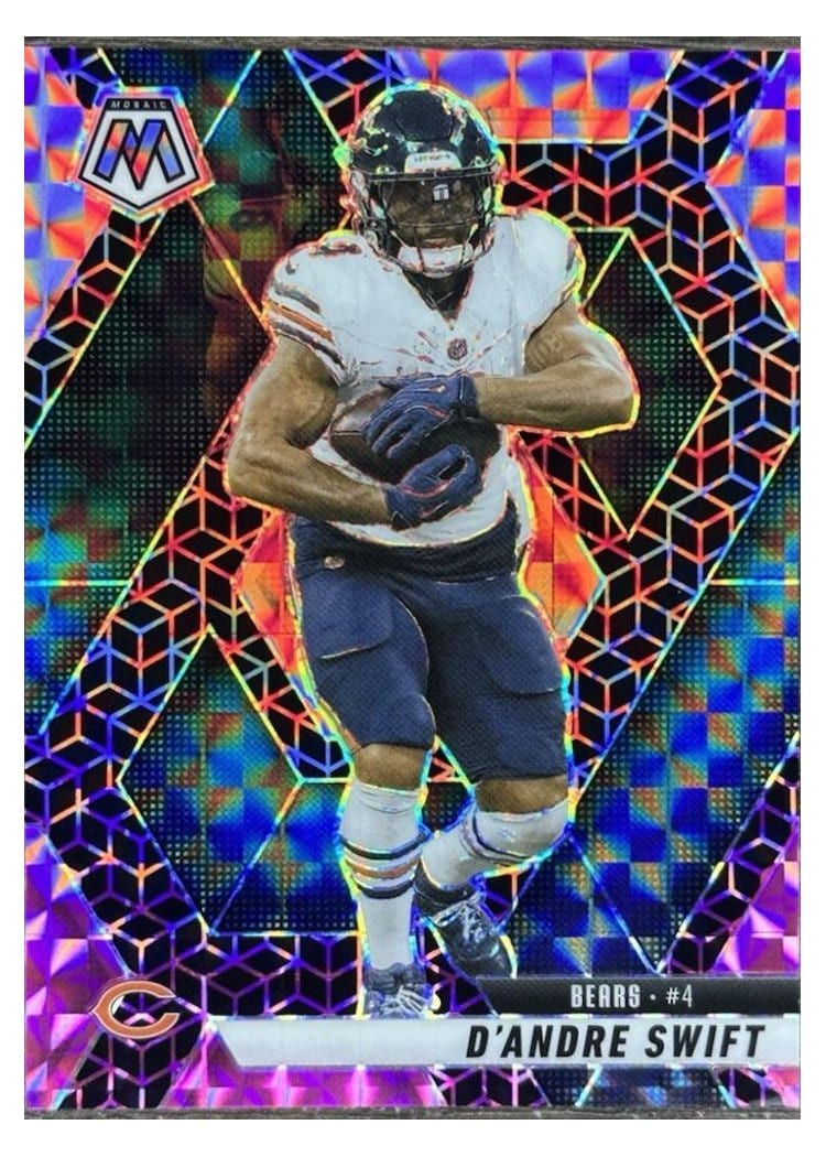 2025 Panini Mosaic Base Set D'Andre Swift #213 card