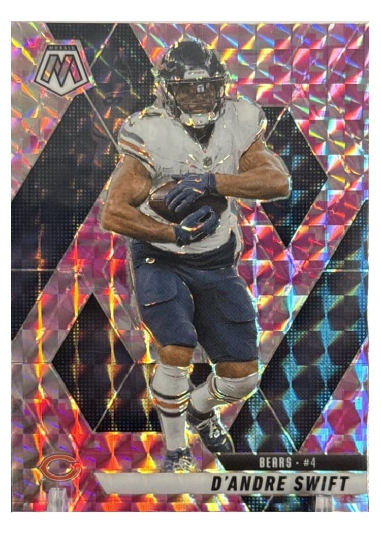 2025 Panini Mosaic Base Set D'Andre Swift #213 card