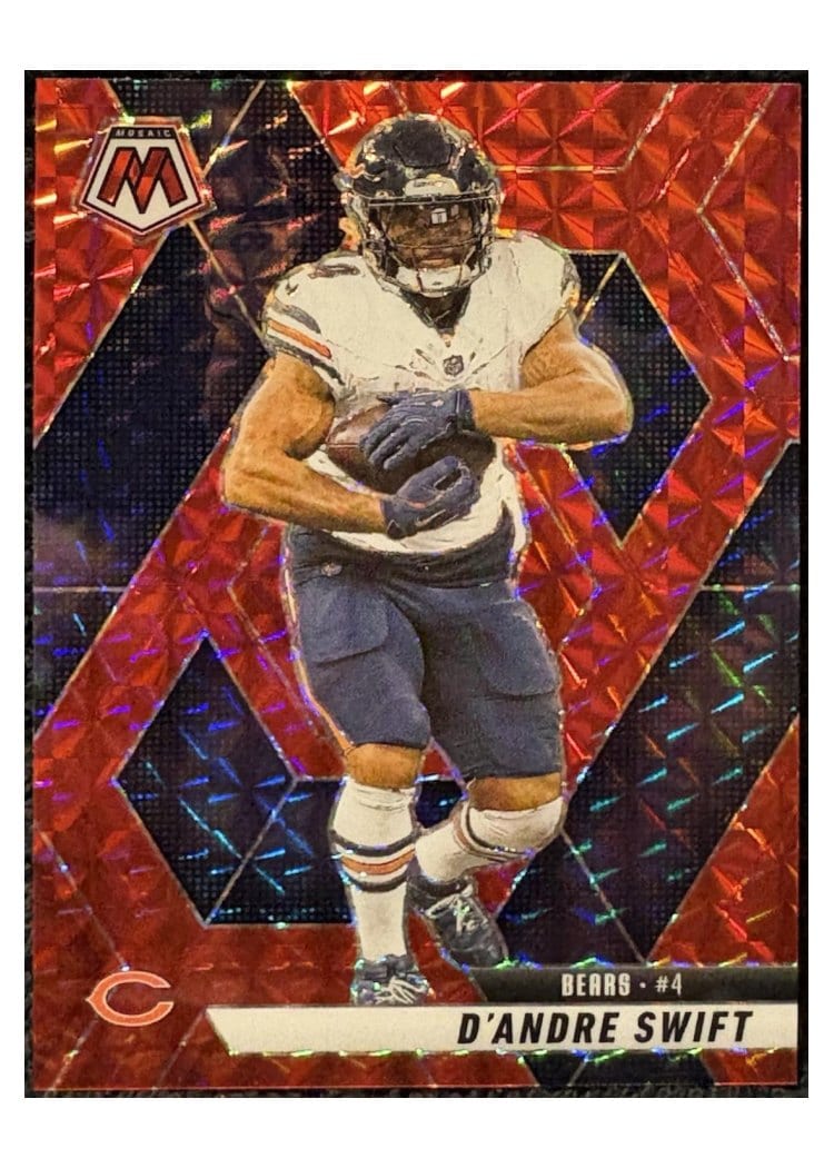 2025 Panini Mosaic Base Set D'Andre Swift #213 card