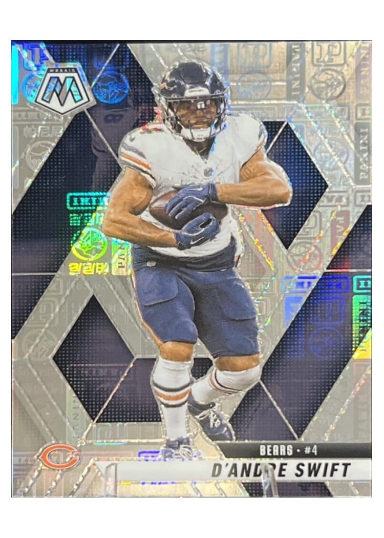 2025 Panini Mosaic Base Set D'Andre Swift #213 card