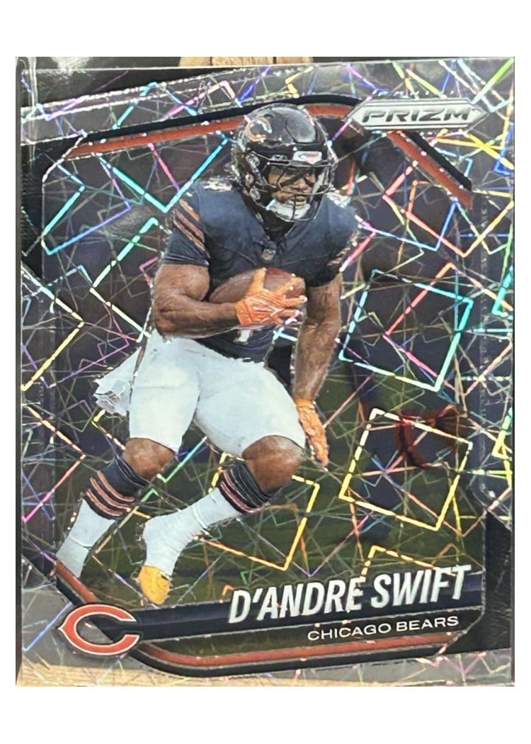 2025 Panini Prizm Base Set D'Andre Swift Silver #236 card