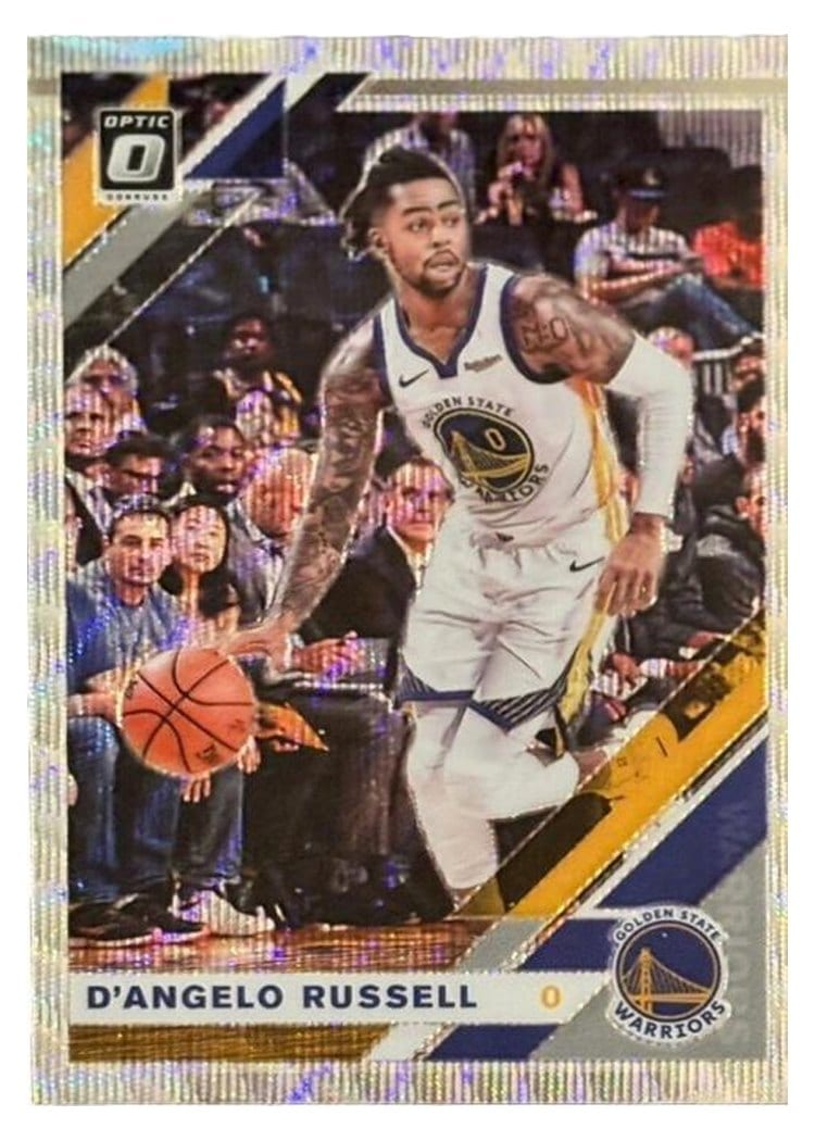 2019-20 Donruss Optic Base Set D'Angelo Russell #28 card