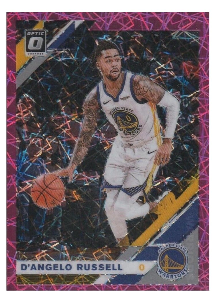 2019-20 Donruss Optic Base Set D'Angelo Russell #28 card