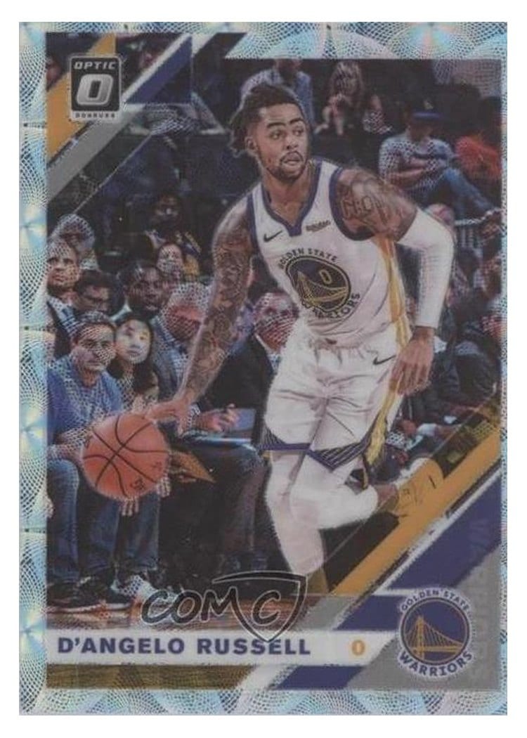 2019-20 Donruss Optic Base Set D'Angelo Russell #28 card