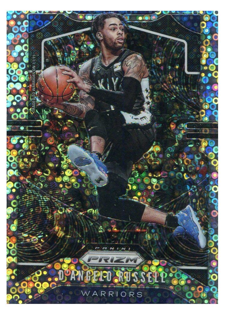 2019-20 Panini Prizm Base Set D'Angelo Russell #204 card