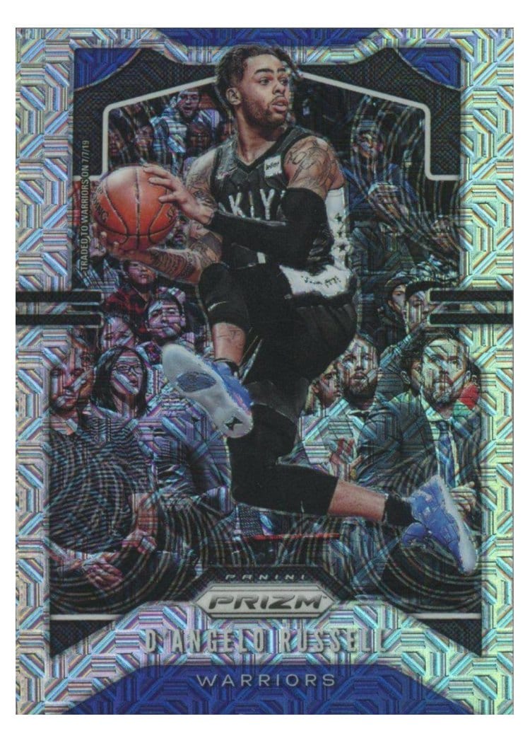 2019-20 Panini Prizm Base Set D'Angelo Russell #204 card