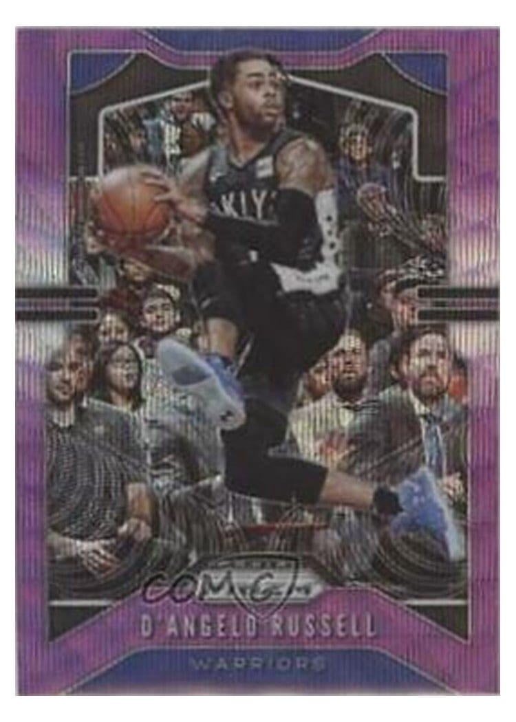 2019-20 Panini Prizm Base Set D'Angelo Russell #204 card