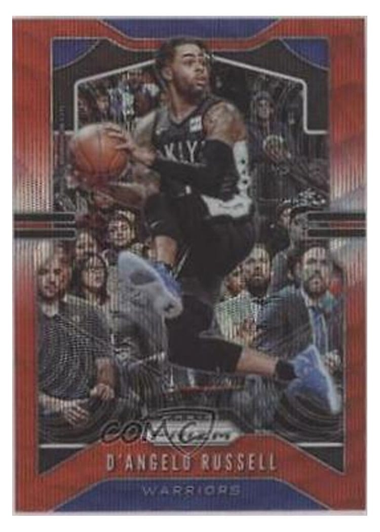 2019-20 Panini Prizm Base Set D'Angelo Russell #204 card