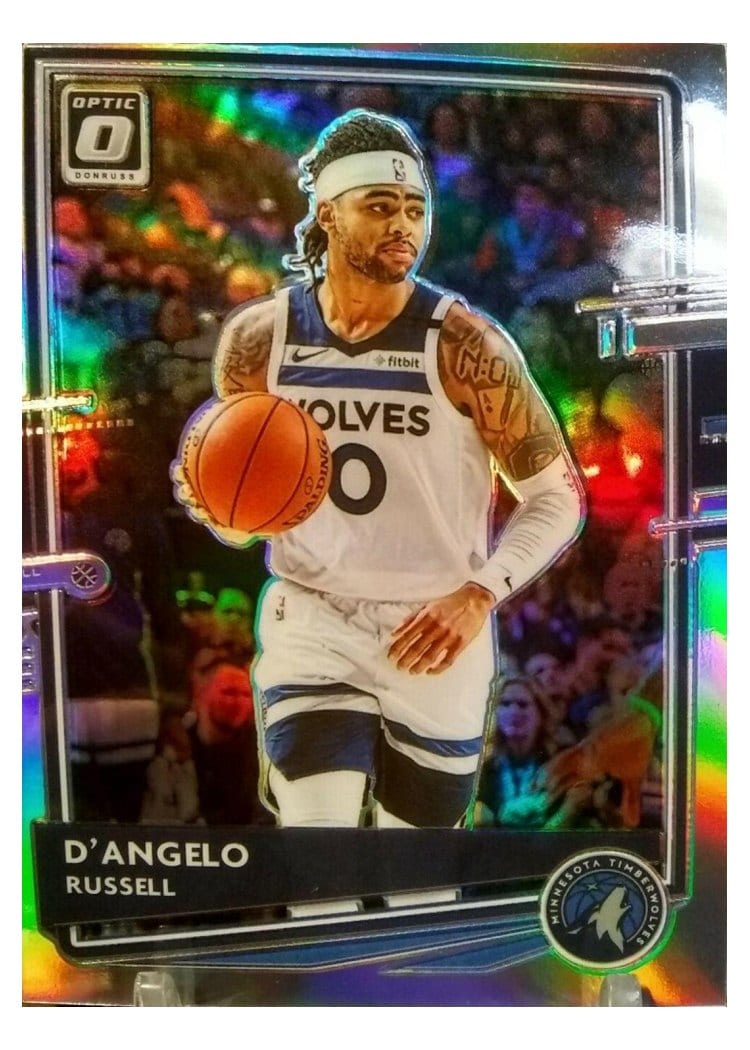 2020-21 Donruss Optic Base Set D'Angelo Russell #57 card