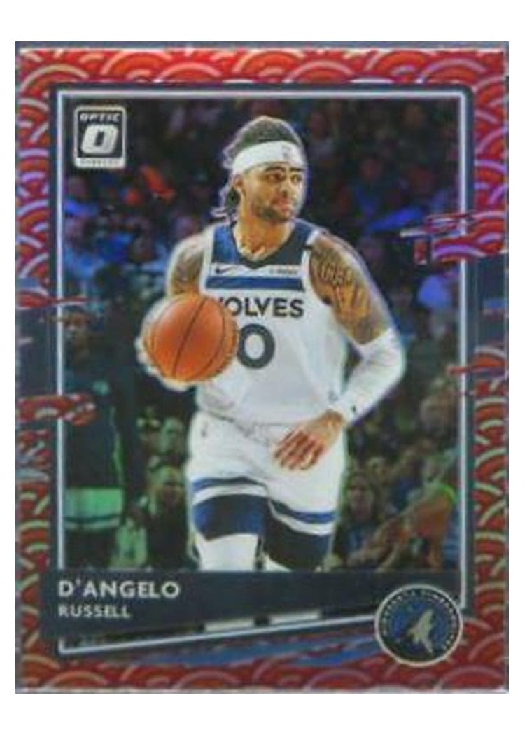2020-21 Donruss Optic Base Set D'Angelo Russell #57 card
