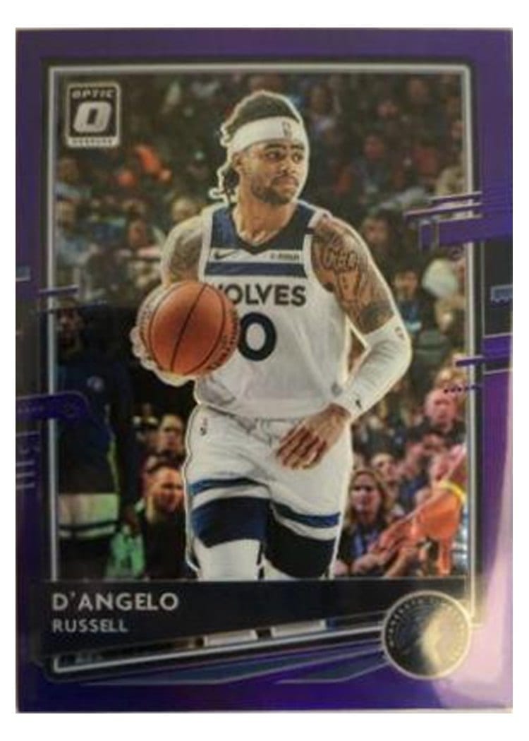 2020-21 Donruss Optic Base Set D'Angelo Russell #57 card