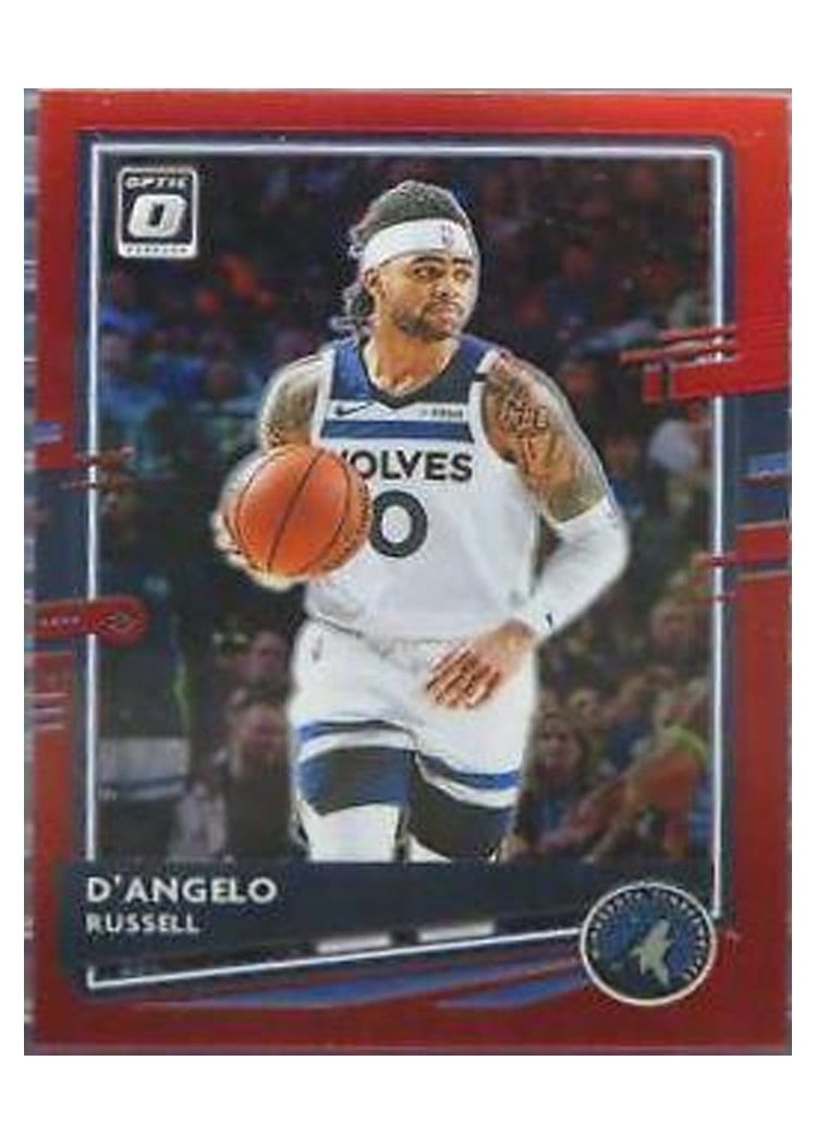 2020-21 Donruss Optic Base Set D'Angelo Russell #57 card