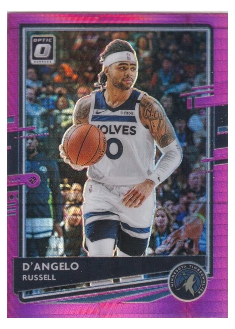 2020-21 Donruss Optic Base Set D'Angelo Russell #57 card