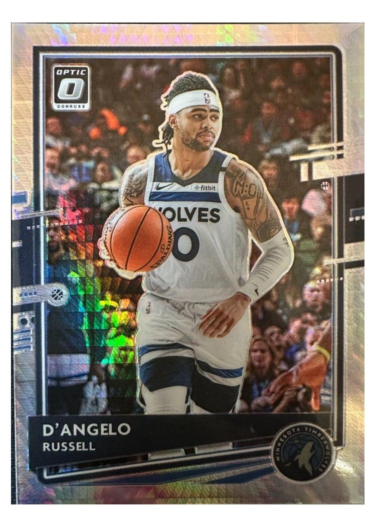 2020-21 Donruss Optic Base Set D'Angelo Russell #57 card