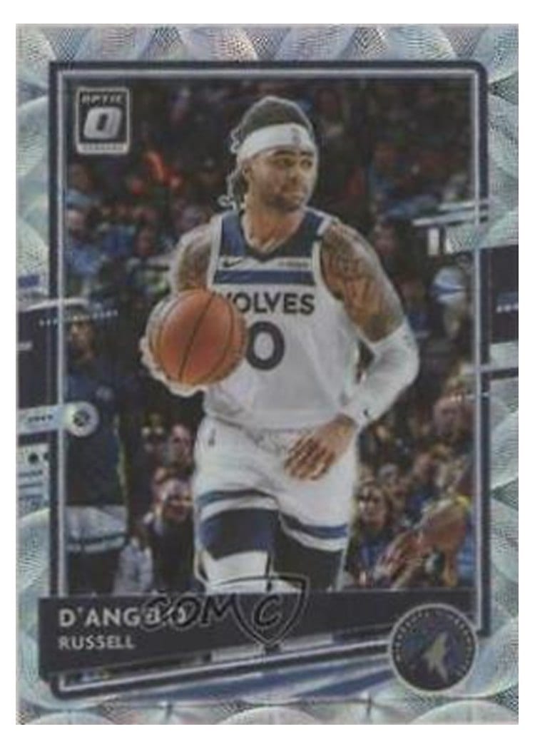 2020-21 Donruss Optic Base Set D'Angelo Russell #57 card