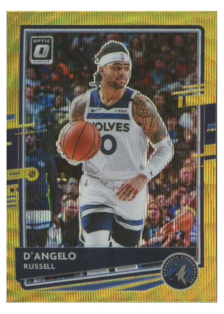 2020-21 Donruss Optic Base Set D'Angelo Russell #57 card
