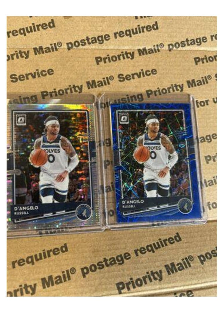 2020-21 Donruss Optic Base Set D'Angelo Russell #57 card