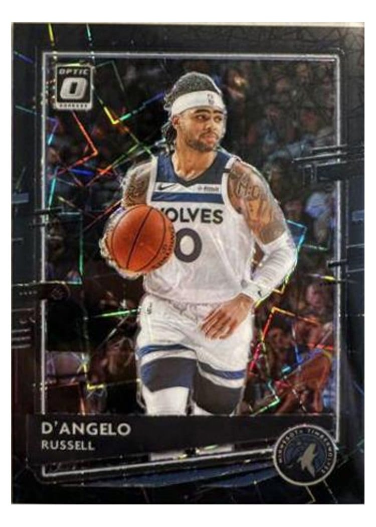 2020-21 Donruss Optic Base Set D'Angelo Russell #57 card