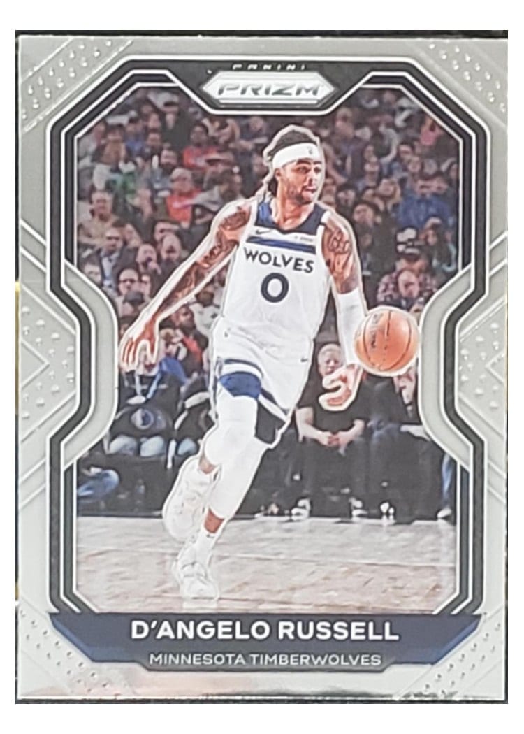 2020-21 Donruss Optic Base Set D'Angelo Russell Fast Break Purple #57 card