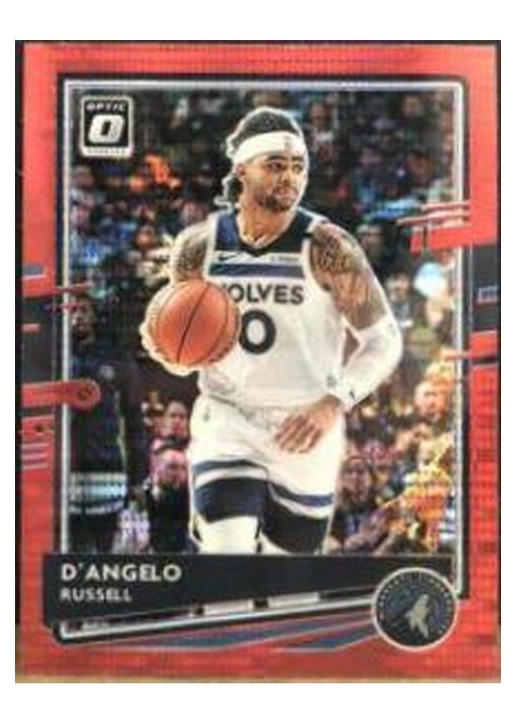 2020-21 Donruss Optic Base Set D'Angelo Russell #57 card