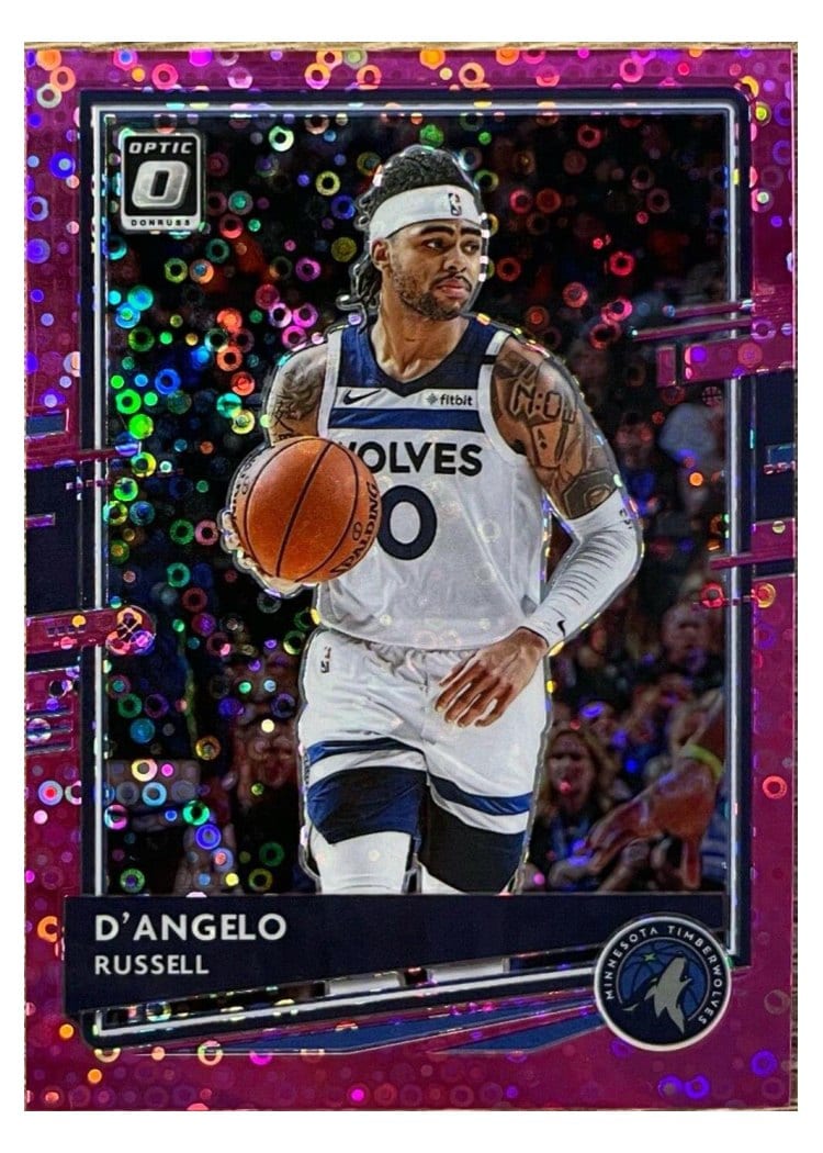 2020-21 Donruss Optic Base Set D'Angelo Russell #57 card