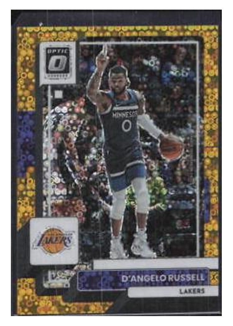 2020-21 Donruss Optic Base Set D'Angelo Russell #57 card