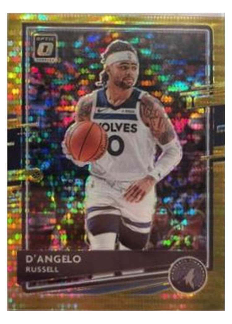 2020-21 Donruss Optic Base Set D'Angelo Russell #57 card