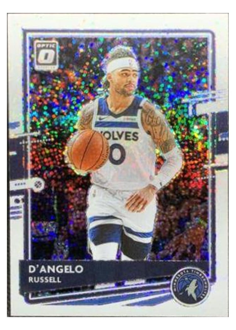 2020-21 Donruss Optic Base Set D'Angelo Russell #57 card