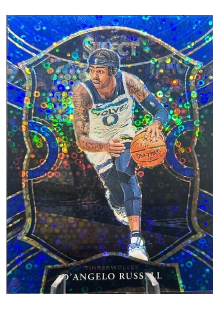 2020-21 Panini Select Base Set D'Angelo Russell #18 card