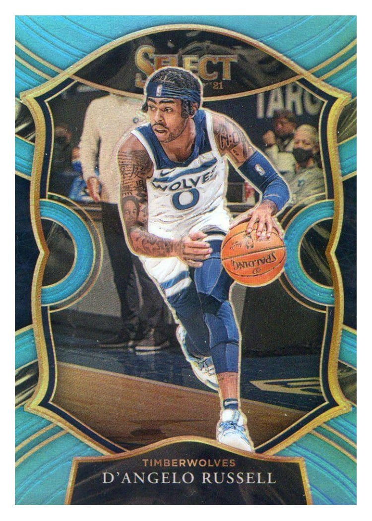 2020-21 Panini Select Base Set D'Angelo Russell #18 card