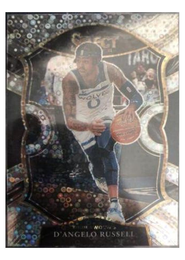 2020-21 Panini Select Base Set D'Angelo Russell #18 card