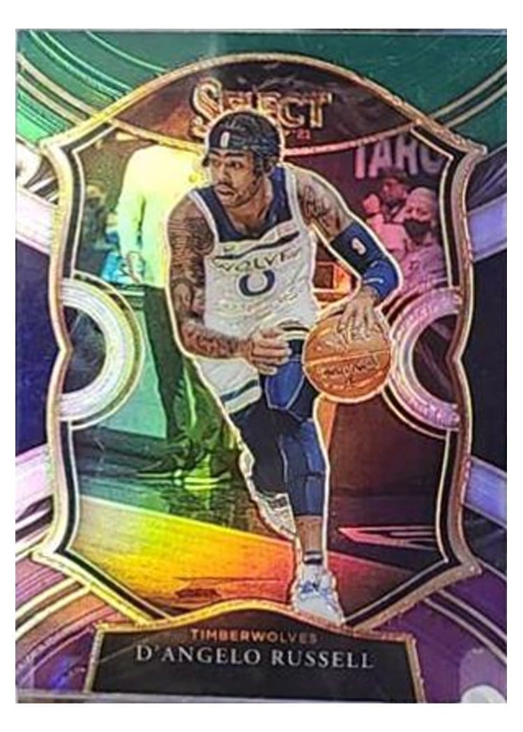 2020-21 Panini Select Base Set D'Angelo Russell #18 card