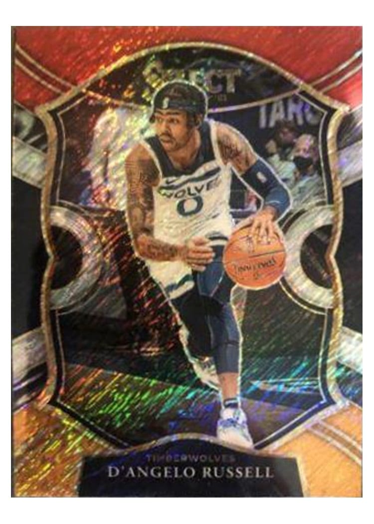 2020-21 Panini Select Base Set D'Angelo Russell #18 card