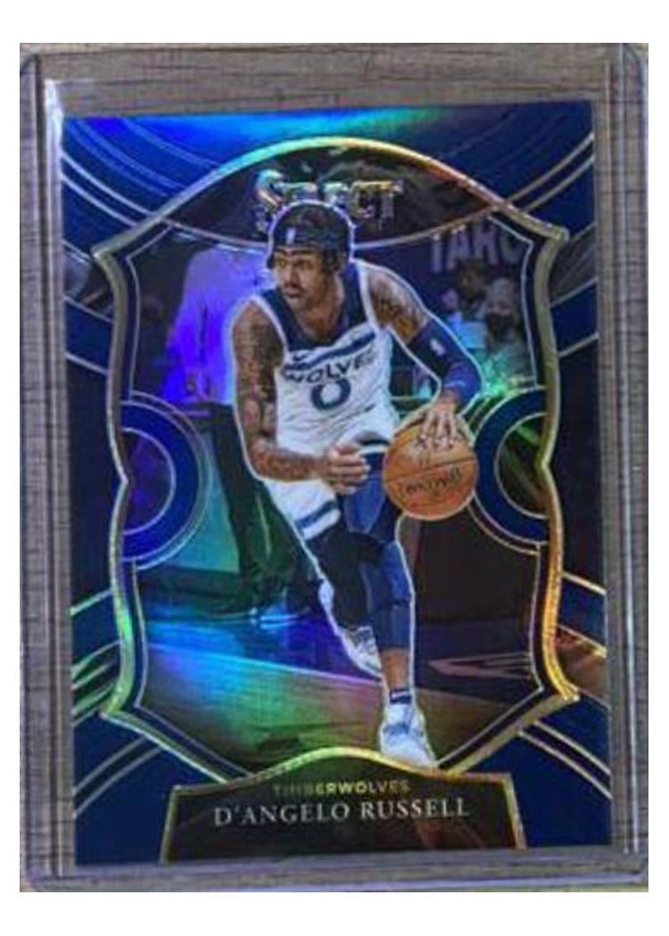 2020-21 Panini Select Base Set D'Angelo Russell #18 card